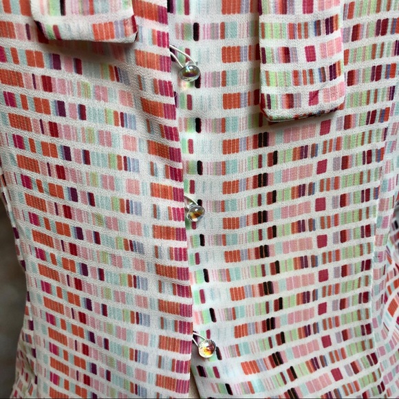 NWT Revelle Sheer Blouse - Picture 4 of 5